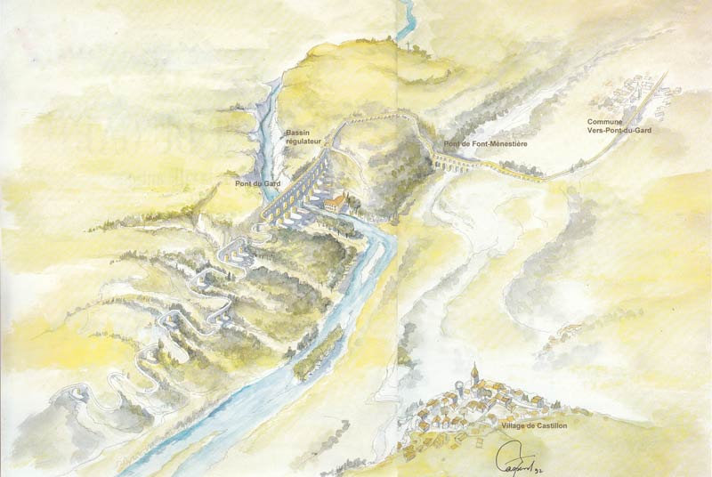 Web-aquarelle-Aqueduc-de-Nîmes