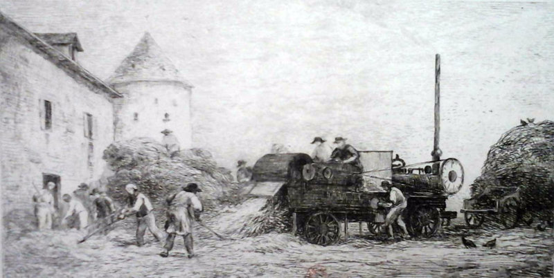 Charles-Daubigny-machine-à-battre-le-blé