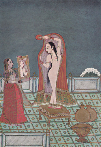 2 Après-le-bain-peinture-indienne