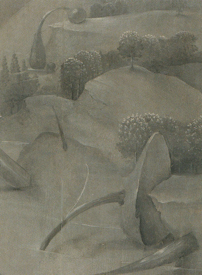 Bosch-3-Jardin-des-délices-volets-fermés-détail