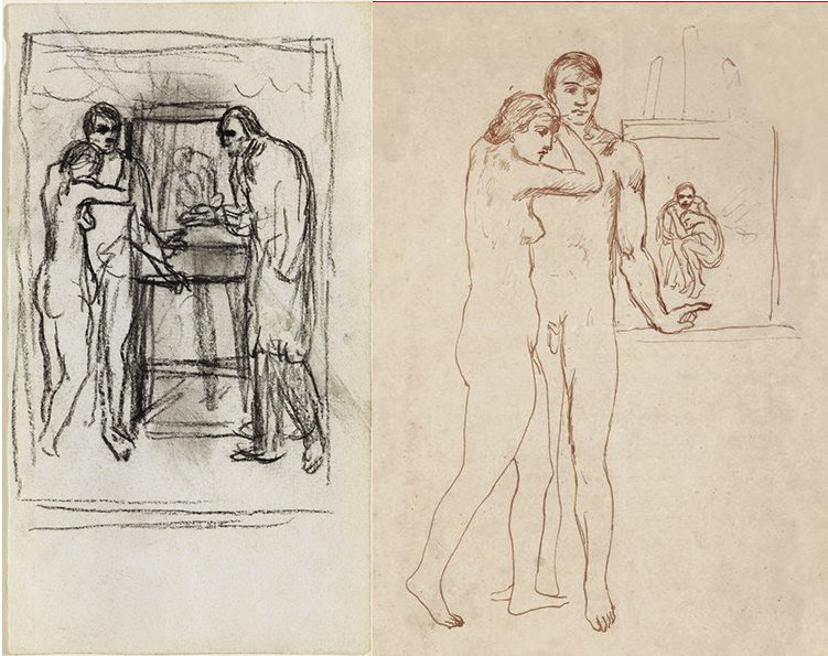 3-Etudes-La-Vie-Picasso
