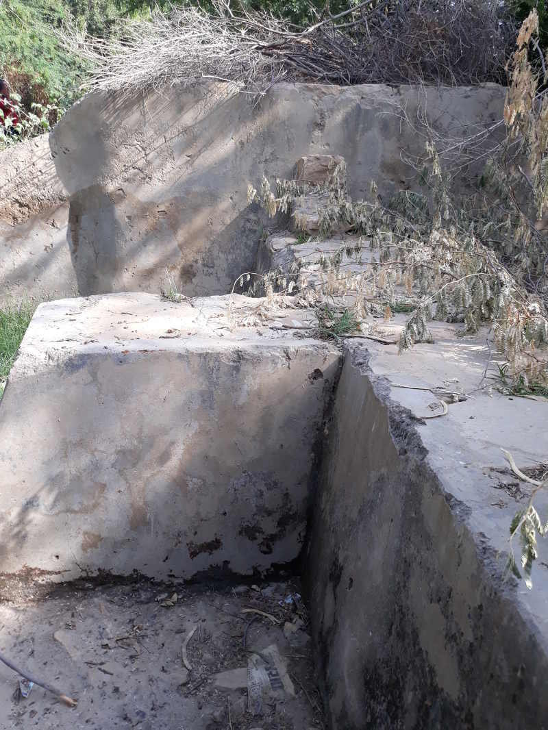 Bada Bagh Barrage de retenue d’une rivière temporaire