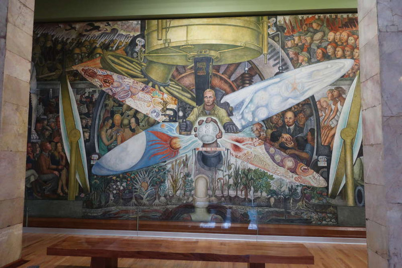 Fresque Palacio de Bellas Artes