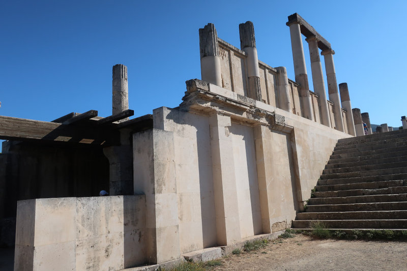 Epidaure Sanctuaire  L'Abaton partie inférieure