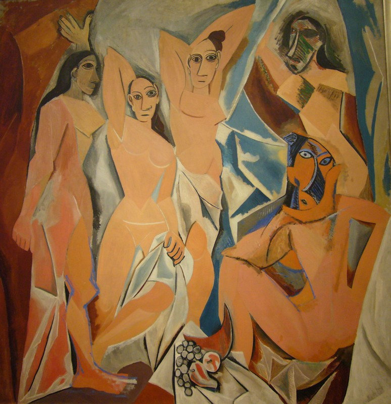 Picasso Les demoiselles d'Avignon
