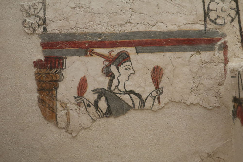 Fresque Mycenienne registre inférieur