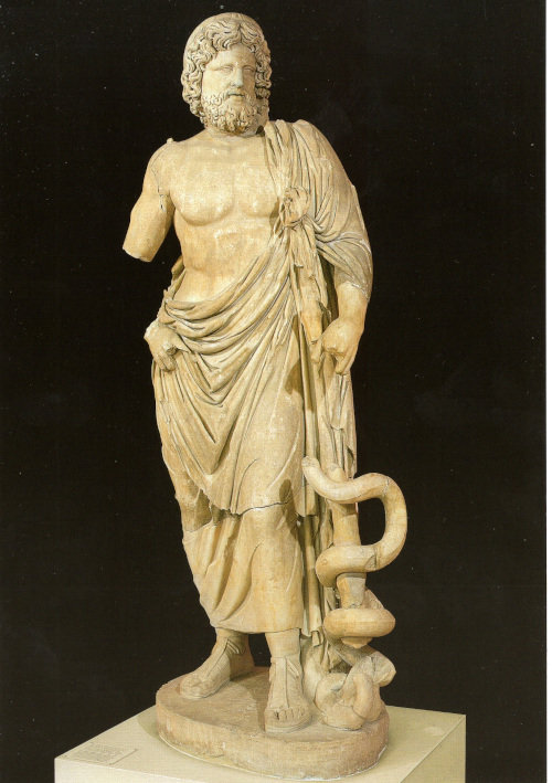 Musée d'Epidaure Statue d'Esculape