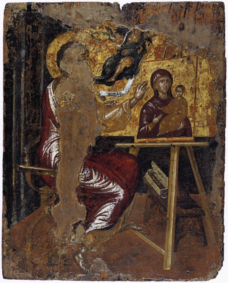 Le Greco Saint Luc peignant la vierge