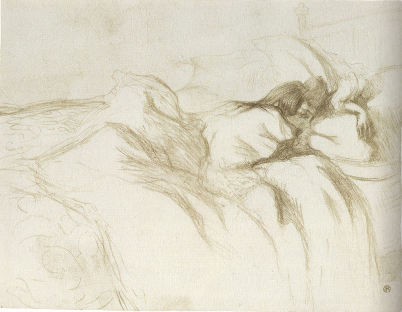 Toulouse-Lautrec Elles réveil