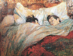 Toulouse-Lautrec Dans le lit 1892