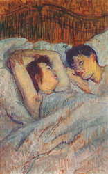 Toulouse-Lautrec Dans le lit