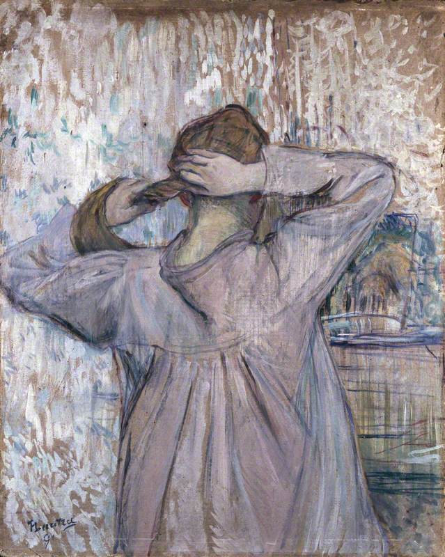 Toulouse-Lautrec Celle qui se peigne 1891