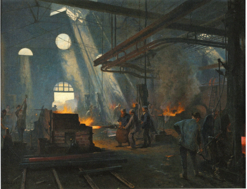 Fernand Cormon Une forge