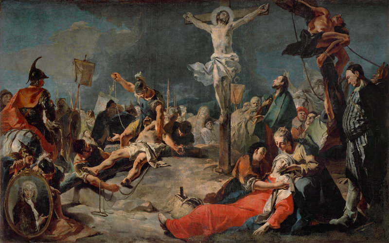 1 Crucifixion Tiepolo 1724-1725