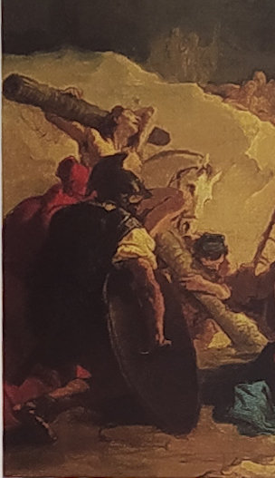 3 Crucifixion Tiepolo 1745 détail