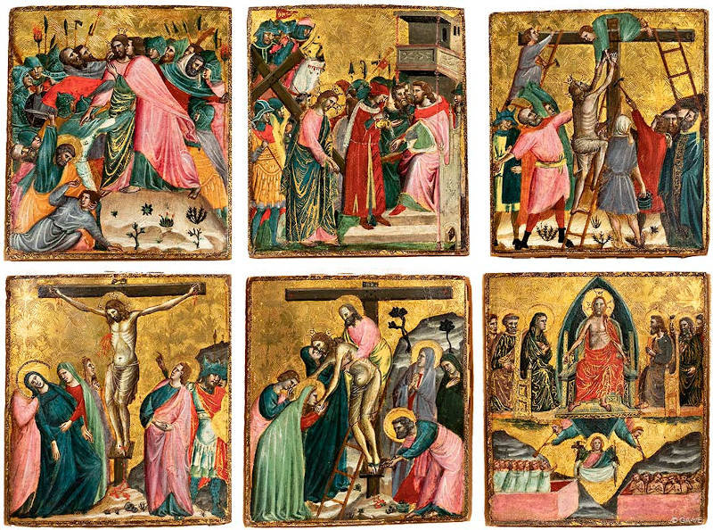 4 Histoire de la Passion du Christ Ecole de Rimini