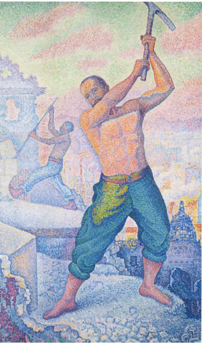 Paul Signac L’ouvrier ou le Démolisseur