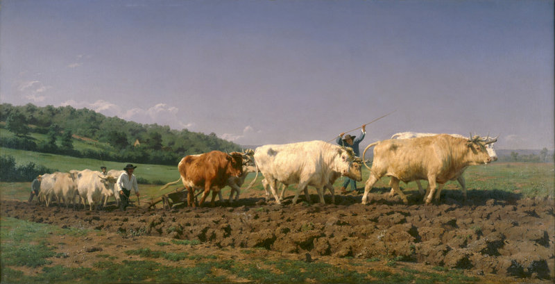 1 Le labourage nivernais Rosa Bonheur 1849