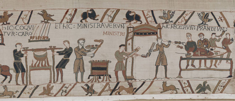 10 Tapisserie Bayeux Cuisson et repas
