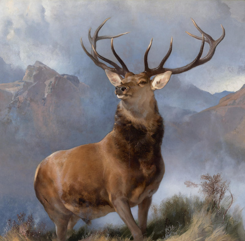 1 The Monarch of the Glen  Edwin Landseer  1851