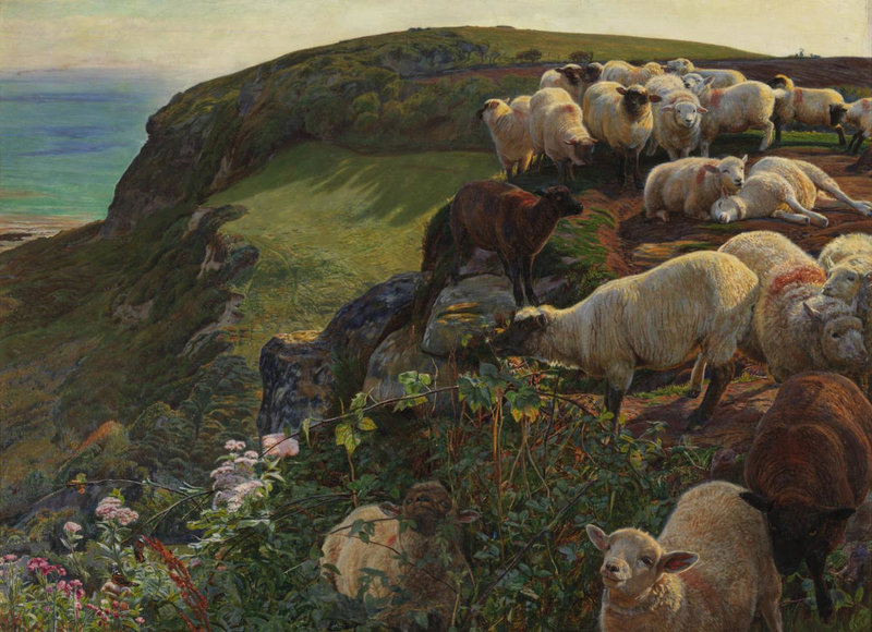 7 William Holman Hunt  Our English coast  1852