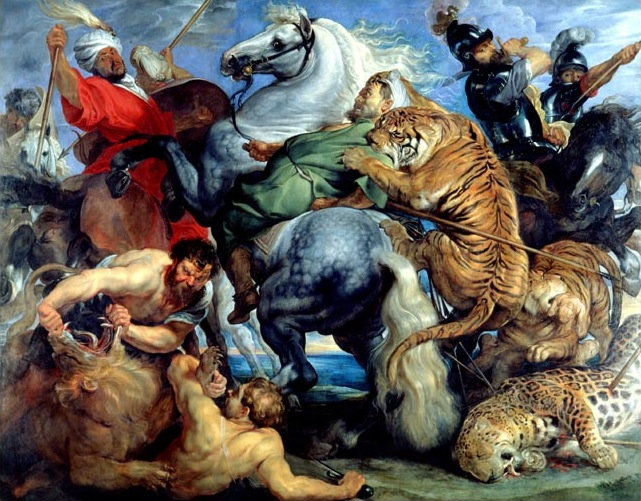 9 Rubens  Chasse au tigre  1617-18