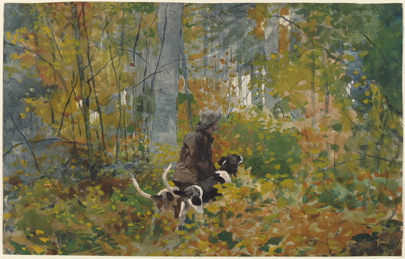 11 Winslow Homer  On the trail  1889