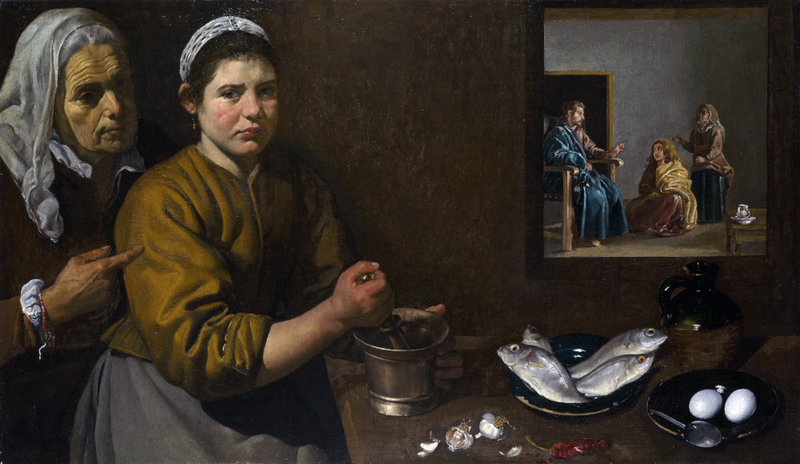 7 Diego_Velázquez_Cristo_en_casa_de_Marta_y_Mará