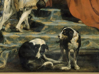 11 Rubens Le couronnement de Marie de Médicis chiens