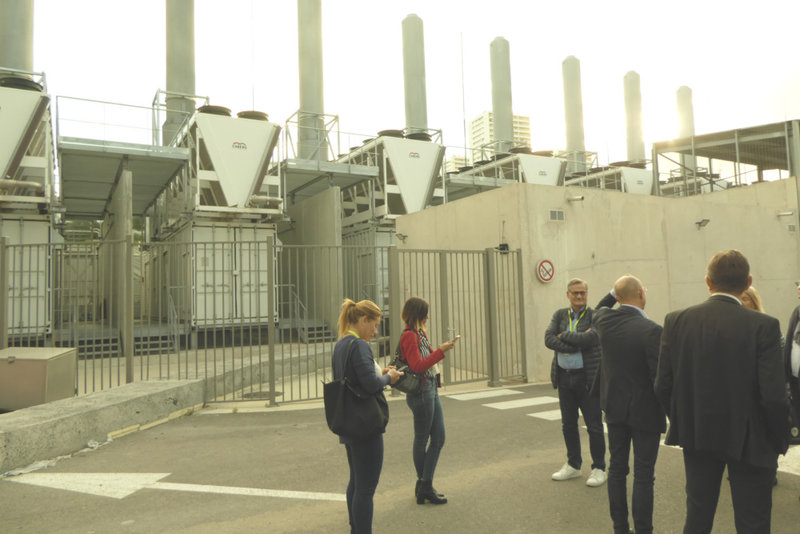 Interxion  MRS2 Les générateurs
